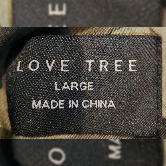 Love Tree Jacket Sz L - Picture 8 of 9
